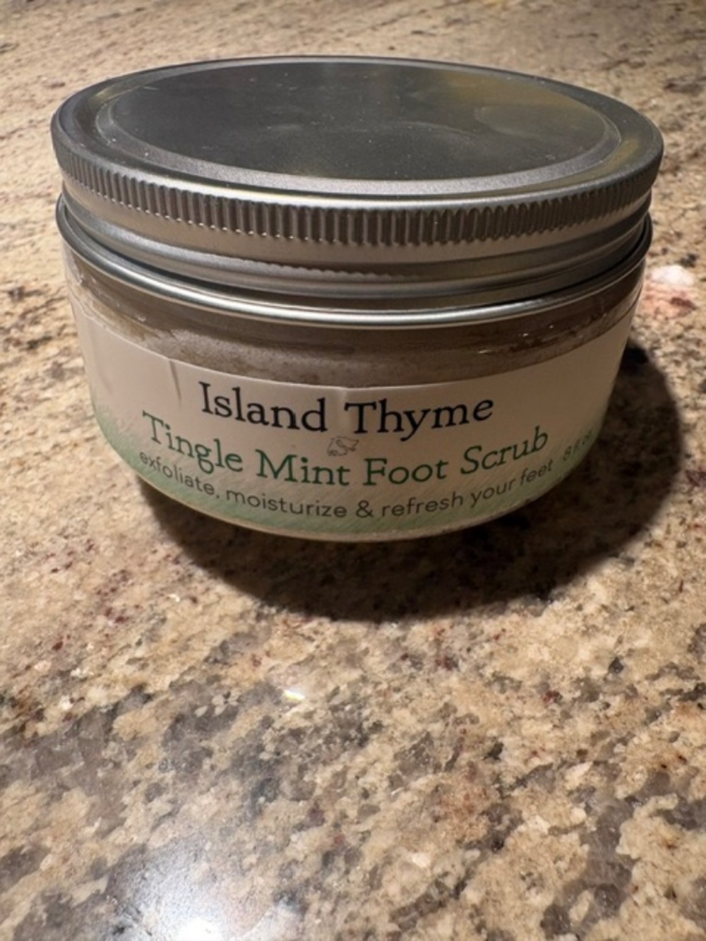 Island Thyme Tingle Min Foot Scub